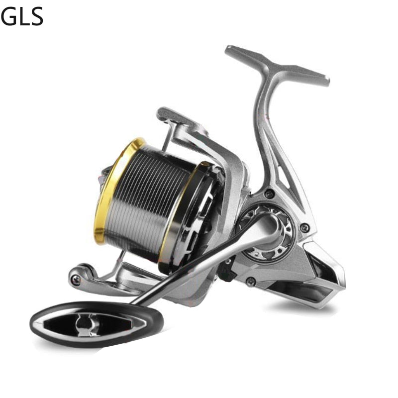 GLS New 8000 9000 10000 12000 Series Long Casting Spinning Wheel 17+1BB Aluminum Alloy Spool 4.8:1 High Speed Fishing Reel